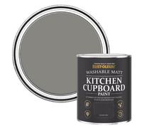 Rust-Oleum Grey Kitchen Cupboard Paint in Matt Finish - Art School 750ml