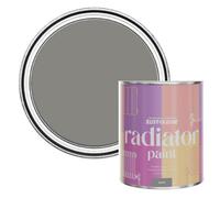 Rust-Oleum Grey Heat Resistant Radiator Paint in Satin Finish - Art School 750ml