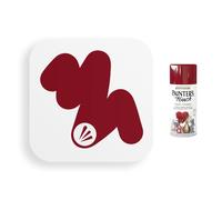 Rust-Oleum Balmoral Red Gloss Spray Paint Painter's Touch Craft Enamel 150ml