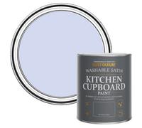Rust-Oleum Purple Scrubbable Kitchen Cupboard Paint in Satin Finish - Be My Mermaid 750ml