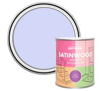Rust-Oleum Purple Satinwood Interior Wood Paint - Be My Mermaid 750ml