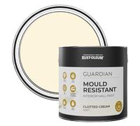 Rust-Oleum Beige Guardian Mould Resistant Wall Paint - Clotted Cream 2.5L