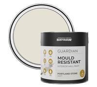 Rust-Oleum Beige Guardian Mould Resistant Wall Paint - Portland Stone 2.5L