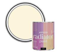 Rust-Oleum Beige Heat Resistant Radiator Paint in Gloss Finish - Clotted Cream 750ml