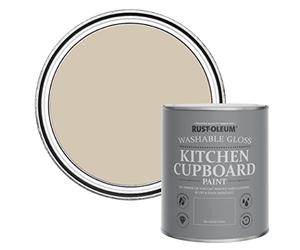 Rust-Oleum Beige Kitchen Cupboard Paint in Gloss Finish - Butterscotch 750ml