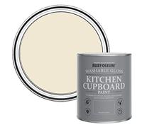 Rust-Oleum Beige Kitchen Cupboard Paint in Gloss Finish - Quarry Lime 750ml