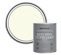 Rust-Oleum Beige Kitchen Cupboard Paint in Gloss Finish - Shortbread 750ml