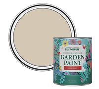 Rust-Oleum Beige Mould-Resistant Garden Paint In Gloss Finish - Butterscotch 750ml Fence Paint, Shed Paint Fence Paint, Shed Paint