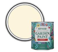 Rust-Oleum Beige Mould-Resistant Garden Paint In Gloss Finish - Clotted Cream 750ml