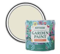 Rust-Oleum Beige Mould-Resistant Garden Paint In Satin Finish - Oyster 2.5L