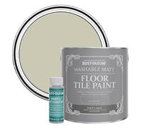 Rust-Oleum Beige Washable Matt Floor Tile Paint - Half Light 2.5L