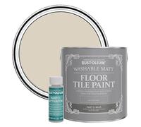 Rust-Oleum Beige Washable Matt Floor Tile Paint - Hessian 2.5L