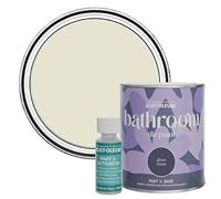 Rust-Oleum Beige Water-Resistant Bathroom Tile Paint in Gloss Finish - Oyster 750ml