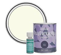 Rust-Oleum Beige Water-Resistant Bathroom Tile Paint in Gloss Finish - Shortbread 750ml