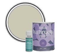Rust-Oleum Beige Water-Resistant Bathroom Tile Paint in Satin Finish - Half Light 750ml