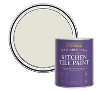 Rust-Oleum Beige water resistant Kitchen Tile Paint in Satin Finish - Portland Stone 750ml