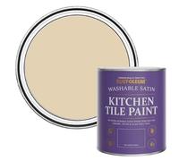 Rust-Oleum Beige water resistant Kitchen Tile Paint in Satin Finish - Sandhaven 750ml