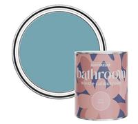 Rust-Oleum Blue Moisture Resistant Bathroom Wood and Cabinet Paint in Matt Finish - BELGRAVE 750ML