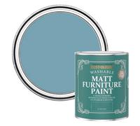 Rust-Oleum Blue Furniture Paint in Matt Finish - Belgrave 750ml