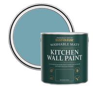Rust-Oleum Blue Washable Kitchen Wall Paint in Matt Finish - Belgrave 2.5L