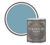 Rust-Oleum Blue Furniture Paint in Satin Finish - Belgrave 750ml