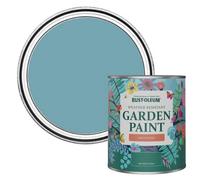 Rust-Oleum Blue Mould-Resistant Garden Paint In Satin Finish - Belgrave 750ml