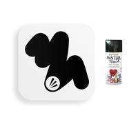 Rust-Oleum Black Gloss Spray Paint Painter's Touch Craft Enamel 150ml