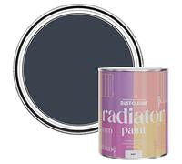 Rust-Oleum Black Heat Resistant Radiator Paint in Matt Finish - Black Sand, 0.75 Liters (SHDRCT1116)