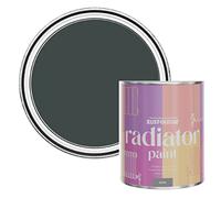 Rust-Oleum Black Heat Resistant Radiator Paint in Satin Finish - Black Sand 750ml