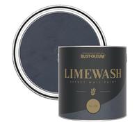 Rust-Oleum Black Limewash Effect Wall Paint - No.108 2.5L