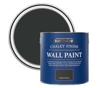 Rust-Oleum Black Matt Emulsion Wall Paint - Natural Charcoal (Black) 2.5L