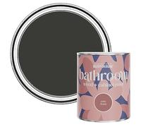 Rust-Oleum Black Moisture Resistant Bathroom Wood and Cabinet Paint in Satin Finish - DARK MAGIC 750ml