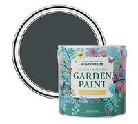 Rust-Oleum Black Mould-Resistant Garden Paint In Matt Finish - Black Sand 2.5L