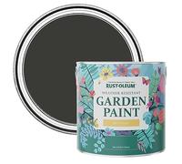 Rust-Oleum Black Mould-Resistant Garden Paint In Matt Finish - Dark Magic 2.5L