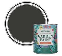 Rust-Oleum Black Mould-Resistant Garden Paint In Satin Finish - Dark Magic 750ml
