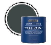 Rust-Oleum Black Matt Emulsion Wall Paint - Black Sand 2.5L
