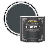 Rust-Oleum Black Scratch-Proof Floor Paint in Matt Finish - After Dinner 2.5L