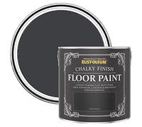 Rust-Oleum Black Scratch Proof Floor Paint in Matt Finish - Natural Charcoal (BLACK) 2.5L