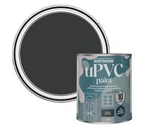 Rust-Oleum Black uPVC Door and Window Paint In Satin Finish - Natural Charcoal 750ml