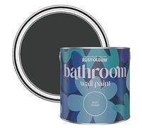 Rust-Oleum Black Water-Resistant Bathroom Wall & Ceiling Paint - Natural Charcoal (Black) 2.5L