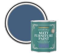 Rust-Oleum Blue Furniture Paint in Matt Finish - Blue Silk 750ml