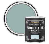 Rust-Oleum Blue Furniture & Skirting Board Paint in Gloss Finish - Duck Egg 750ml
