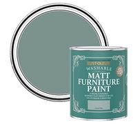 Rust-Oleum Blue Furniture & Skirting Board Paint in Matt Finish - Coastal Blue 750ml