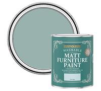 Rust-Oleum Blue Furniture & Skirting Board Paint in Matt Finish - Duck Egg 750ml