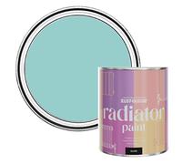 Rust-Oleum Blue Heat Resistant Radiator Paint in Gloss Finish - Teal 750ml