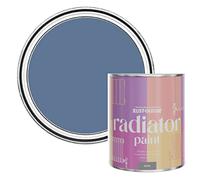 Rust-Oleum Blue Heat Resistant Radiator Paint in Satin Finish - Blue River 750ml
