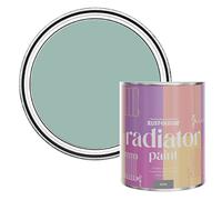 Rust-Oleum Blue Heat Resistant Radiator Paint in Satin Finish - Coastal Blue 750ml