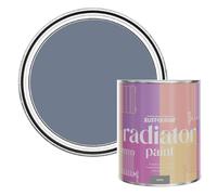 Rust-Oleum Blue Heat Resistant Radiator Paint in Satin Finish - Hush 750ml