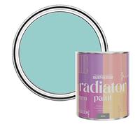 Rust-Oleum Blue Heat Resistant Radiator Paint in Satin Finish - Teal 750ml