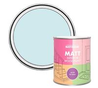 Rust-Oleum Blue Interior Wood Paint in Matt Finish - Duck Egg 750ml
